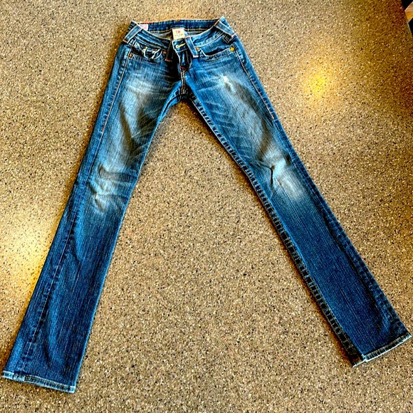 True Religion straight leg. Size 23 - Picture 3 of 4